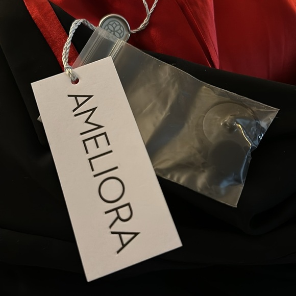 Ameliora The Carmen Silk Lined Mandarin Collar Jacket NWT See Button Size‎ 6 - Picture 12 of 13